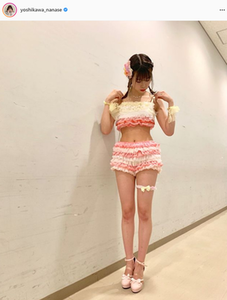 AKB48吉川七瀬さん、美脚でスタイル抜群だと話題にwwインスタの脚長＆美腹筋画像が反響！