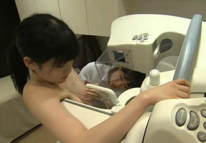 【画像】テレビでHすぎる乳がん検査ｗｗｗｗ